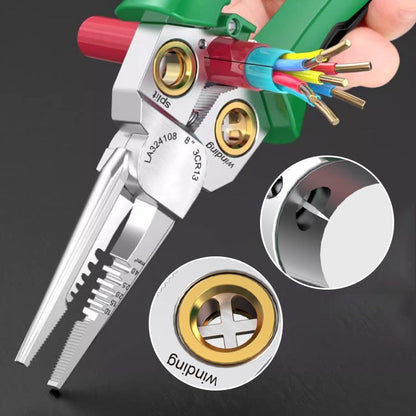 ⚙ ✨52 % de réduction + livraison gratuite🔥Pince à Dénuder Multifonctionnelle 7 en 1