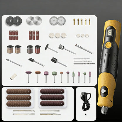 ⏰💥Offre à durée limitée + 50 % de réduction + + livraison gratuite ⚙ Kit de meuleuse électrique portable polyvalente
