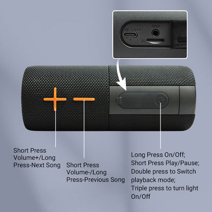 🎼55 % de réduction + livraison gratuite✨ Enceinte Bluetooth magnétique 2-en-1