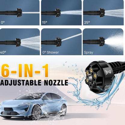 🚿🔥 50 % de réduction + livraison gratuite 🔥 Pistolet de lavage de voiture portable à batterie