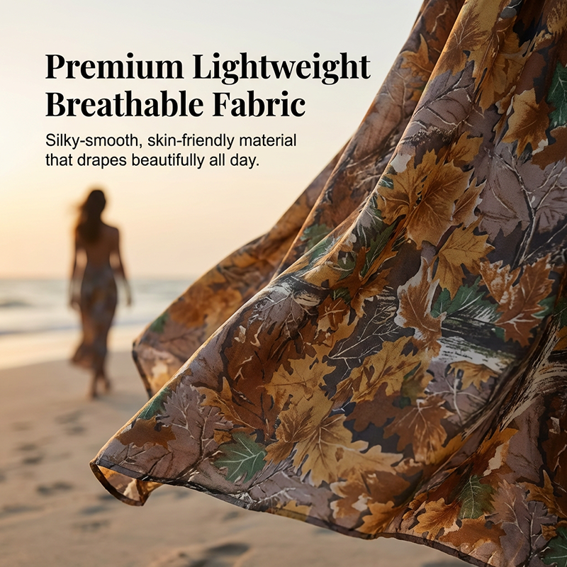 ✨👗52 % de réduction 🎀Robe longue d'été à bretelles fines et dos nu pour femme🍂