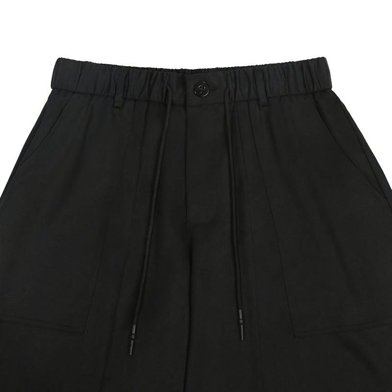 ✨🩳50% de réduction🔥Pantalons capri décontractés à cordon de serrage pour homme, tailles fortes