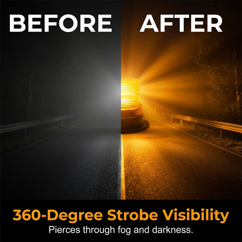 💡 53 % de réduction🔥Gyrophare magnétique à LED pour situations d'urgence