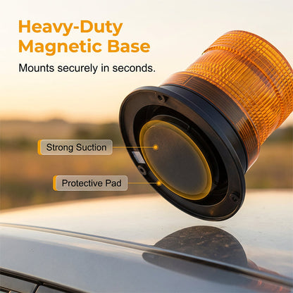 💡 53 % de réduction🔥Gyrophare magnétique à LED pour situations d'urgence