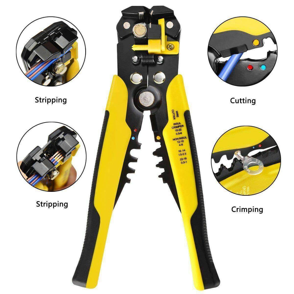 ✨🔧50 % de réduction 🔥 Pince à dénuder automatique rapide et multifonctionnelle