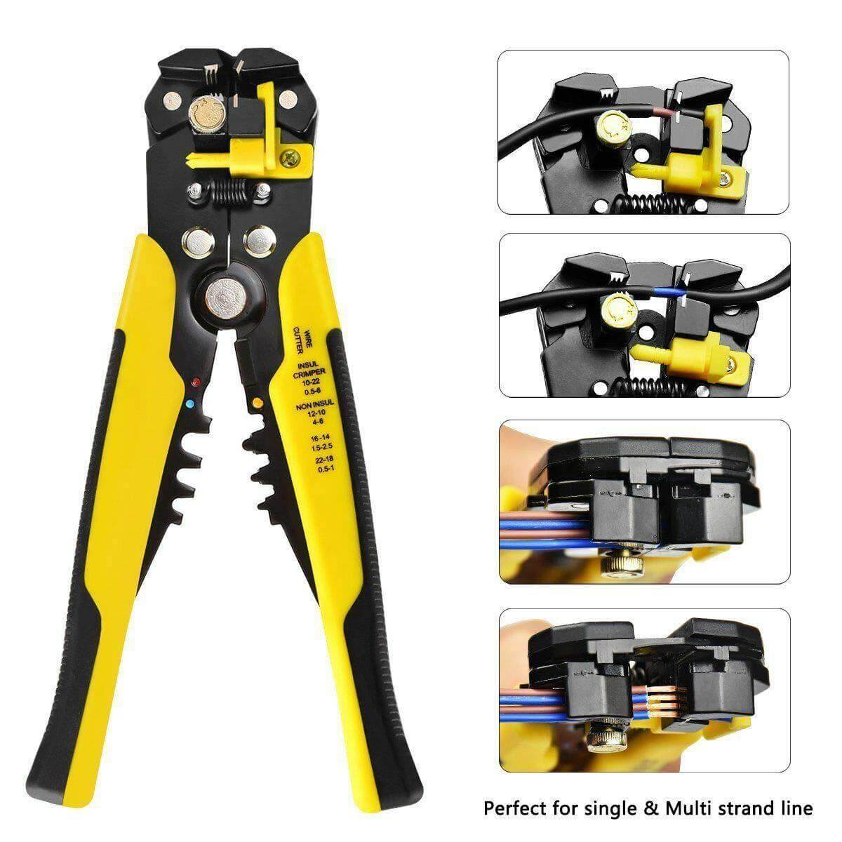 ✨🔧50 % de réduction 🔥 Pince à dénuder automatique rapide et multifonctionnelle
