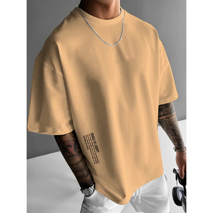 💐50% DE RÉDUCTION ! T-Shirt Urbain Oversize – Imprimé Tendance & Look Streetwear 🎨🔥【Offre Limitée】