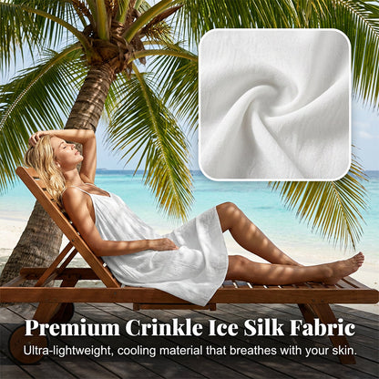 🌸✨53 % de réduction 🔥 Robe caraco sexy dos nu avec cordon de serrage réglable