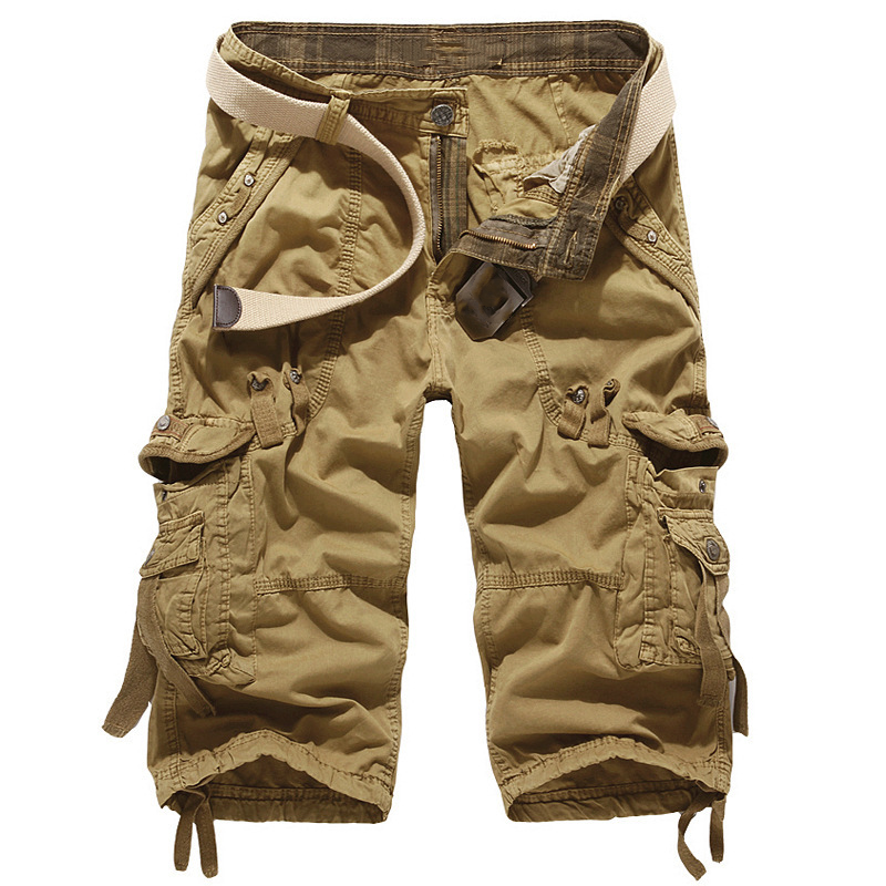 🩳 70% DE RÉDUCTION! 🚚 Short Cargo Homme – Tailles 29 à 42, Poches Multiples, Coupe Décontractée & Parfait Pour L'Été ☀️