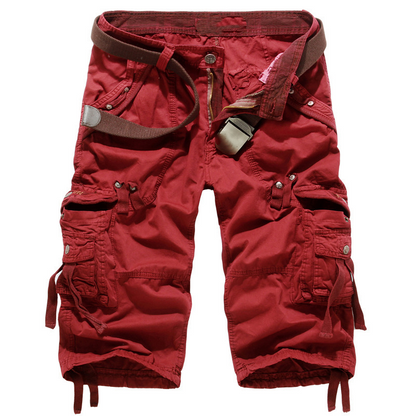 🩳 70% DE RÉDUCTION! 🚚 Short Cargo Homme – Tailles 29 à 42, Poches Multiples, Coupe Décontractée & Parfait Pour L'Été ☀️