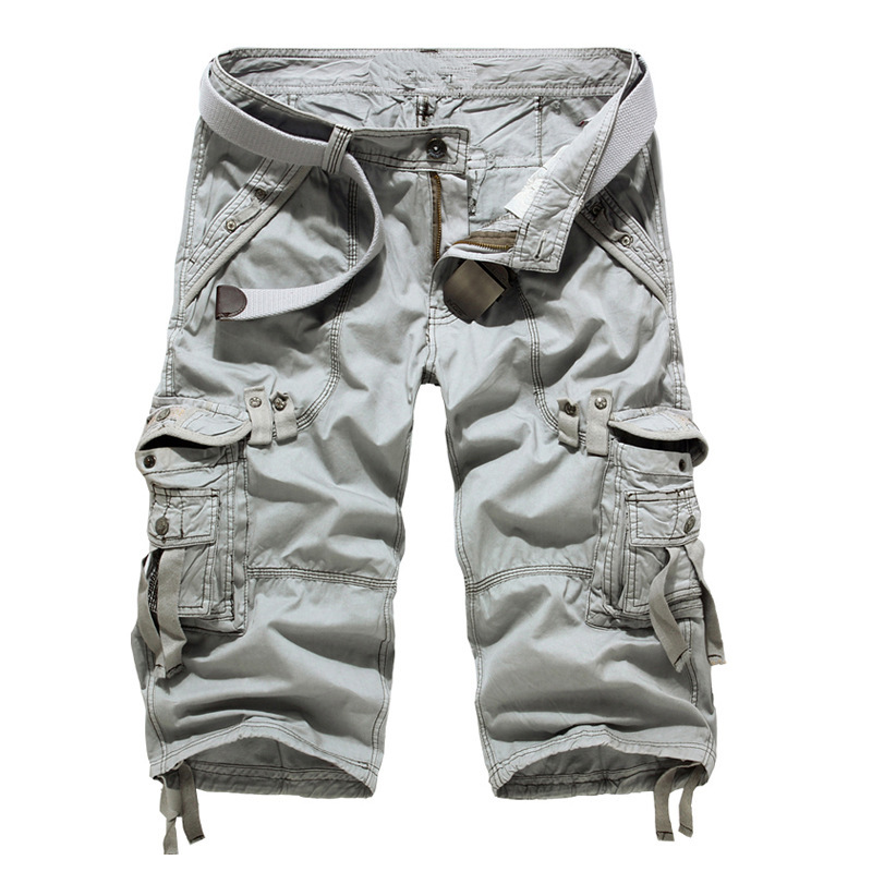 🩳 70% DE RÉDUCTION! 🚚 Short Cargo Homme – Tailles 29 à 42, Poches Multiples, Coupe Décontractée & Parfait Pour L'Été ☀️