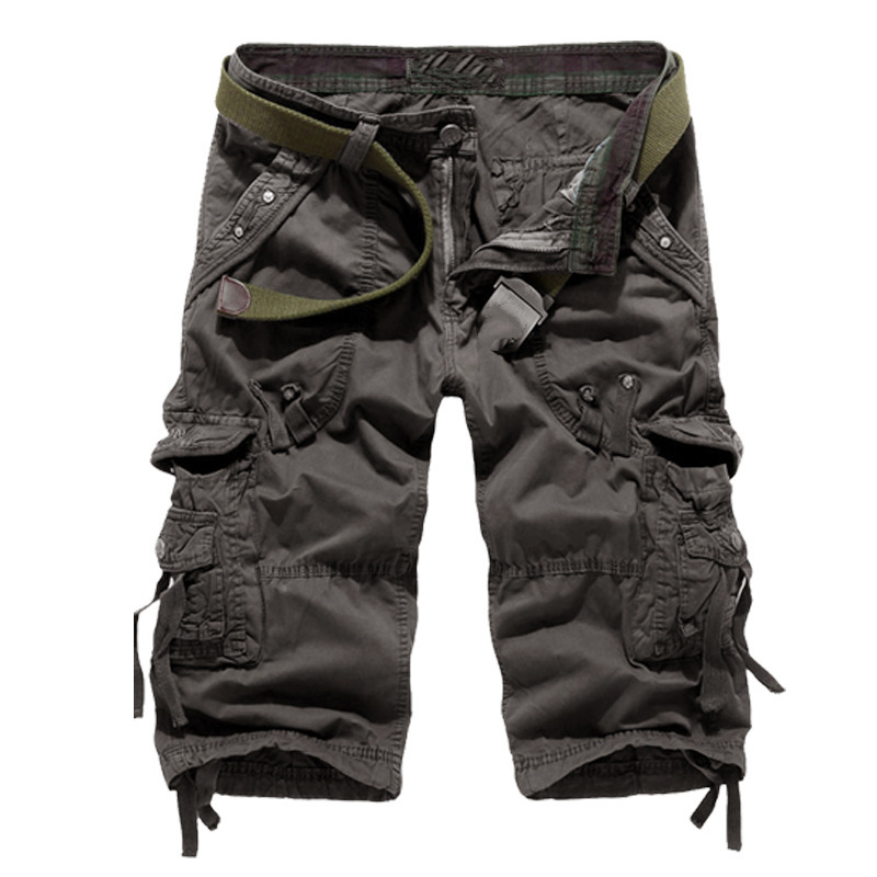 🩳 70% DE RÉDUCTION! 🚚 Short Cargo Homme – Tailles 29 à 42, Poches Multiples, Coupe Décontractée & Parfait Pour L'Été ☀️