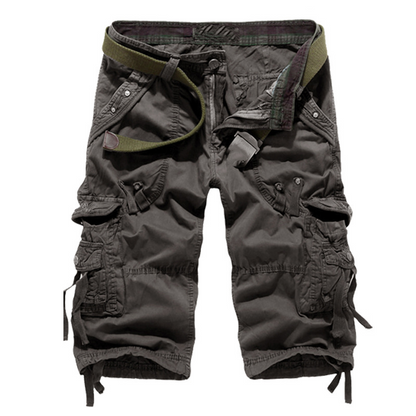 🩳 70% DE RÉDUCTION! 🚚 Short Cargo Homme – Tailles 29 à 42, Poches Multiples, Coupe Décontractée & Parfait Pour L'Été ☀️