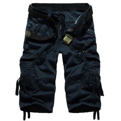 🩳 70% DE RÉDUCTION! 🚚 Short Cargo Homme – Tailles 29 à 42, Poches Multiples, Coupe Décontractée & Parfait Pour L'Été ☀️