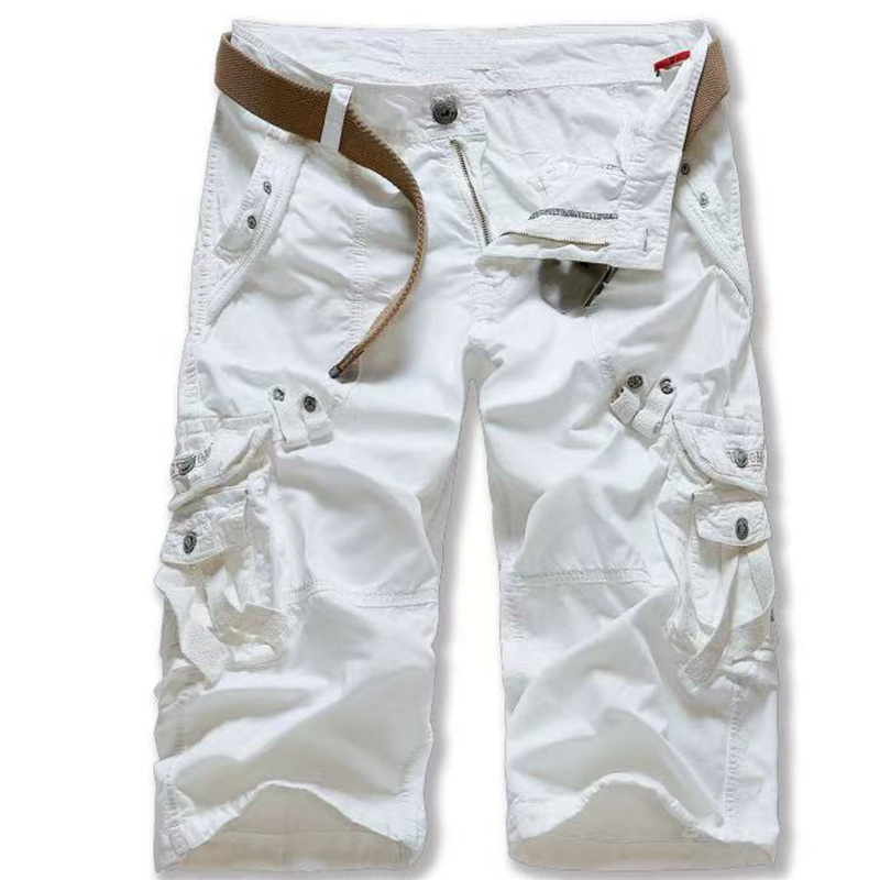 🩳 70% DE RÉDUCTION! 🚚 Short Cargo Homme – Tailles 29 à 42, Poches Multiples, Coupe Décontractée & Parfait Pour L'Été ☀️