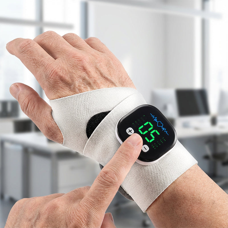 🖐️52 % de réduction🔥🎁 Appareil de massage électrique rechargeable et réglable pour les poignets
