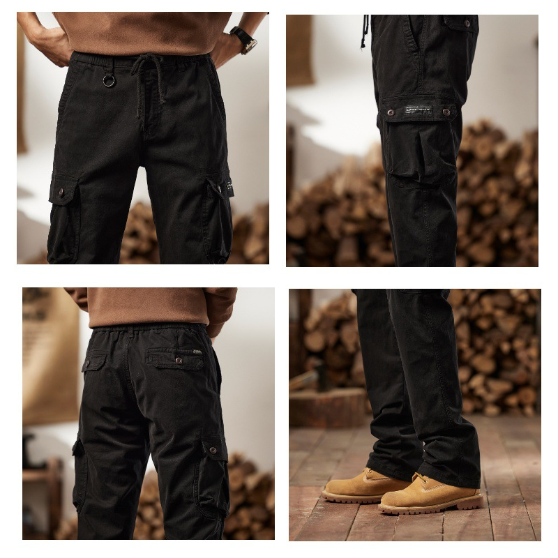 ⚡🔥67 % de réduction+Livraison gratuite⚡Pantalon cargo tactique en coton pour homme👖