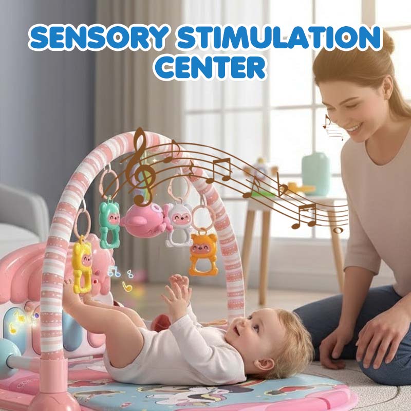 ✨🎼 50 % de réduction + livraison gratuite🔥 Tapis musical 3 en 1 pour bébé avec piano