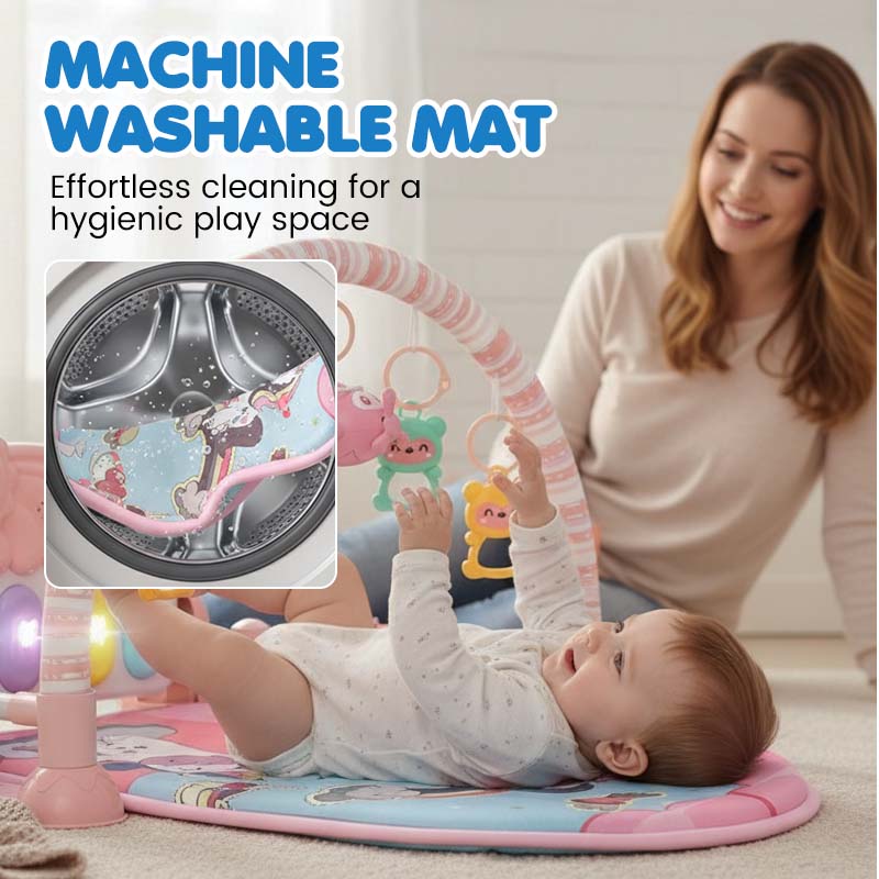 ✨🎼 50 % de réduction + livraison gratuite🔥 Tapis musical 3 en 1 pour bébé avec piano