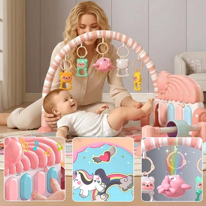✨🎼 50 % de réduction + livraison gratuite🔥 Tapis musical 3 en 1 pour bébé avec piano