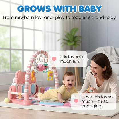 ✨🎼 50 % de réduction + livraison gratuite🔥 Tapis musical 3 en 1 pour bébé avec piano