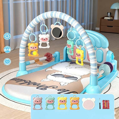 ✨🎼 50 % de réduction + livraison gratuite🔥 Tapis musical 3 en 1 pour bébé avec piano