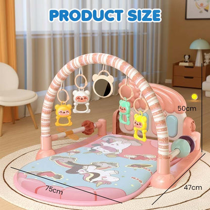 ✨🎼 50 % de réduction + livraison gratuite🔥 Tapis musical 3 en 1 pour bébé avec piano