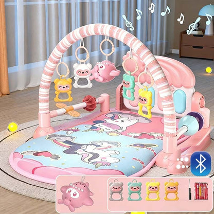 ✨🎼 50 % de réduction + livraison gratuite🔥 Tapis musical 3 en 1 pour bébé avec piano