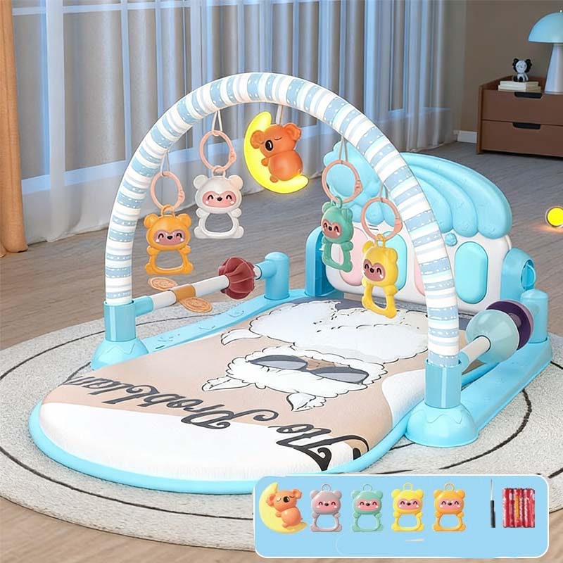 ✨🎼 50 % de réduction + livraison gratuite🔥 Tapis musical 3 en 1 pour bébé avec piano