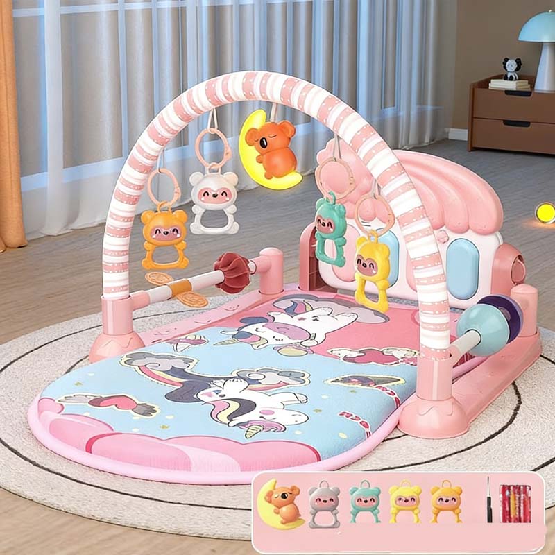 ✨🎼 50 % de réduction + livraison gratuite🔥 Tapis musical 3 en 1 pour bébé avec piano