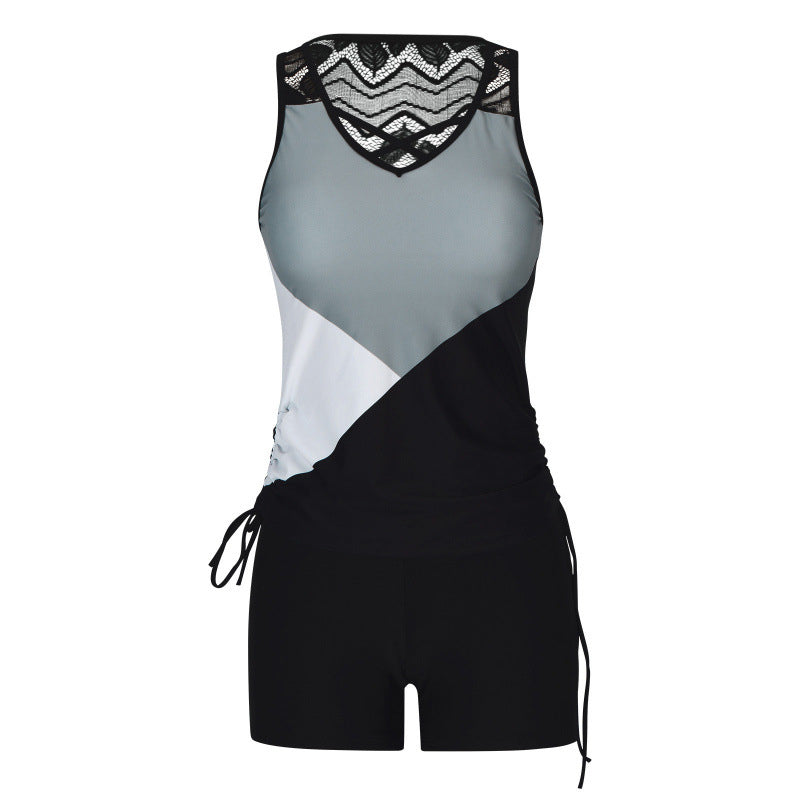 🥳SOLDES D'ÉTÉ🥳💞PLUS DE 50 000 EXEMPLAIRES VENDUS !💥59 % DE RÉDUCTION ! 🔥Maillot de bain deux pièces imprimé pour femme (tankini)