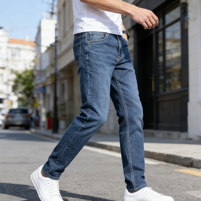 🎁Nouveautés : -50 %💥 Jeans slim classiques extensibles pour homme — Livraison gratuite à partir de deux articles