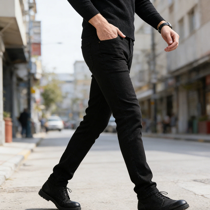 🎁Nouveautés : -50 %💥 Jeans slim classiques extensibles pour homme — Livraison gratuite à partir de deux articles