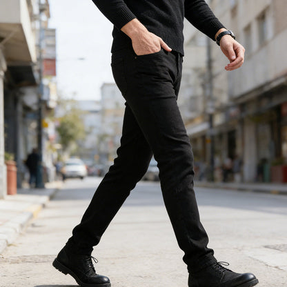 🎁Nouveautés : -50 %💥 Jeans slim classiques extensibles pour homme — Livraison gratuite à partir de deux articles