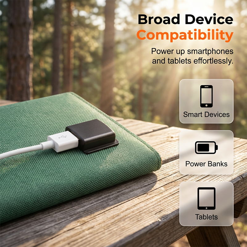 ⚡🔥Offre promotionnelle : 51% de réduction🔥Panneau solaire portable avec chargement USB