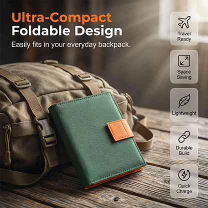 ⚡🔥Offre promotionnelle : 51% de réduction🔥Panneau solaire portable avec chargement USB