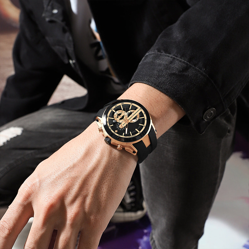 🎇⌚55 % de réduction + livraison gratuite 🔥 Montre étanche avec bracelet en silicone lumineux de style sportif