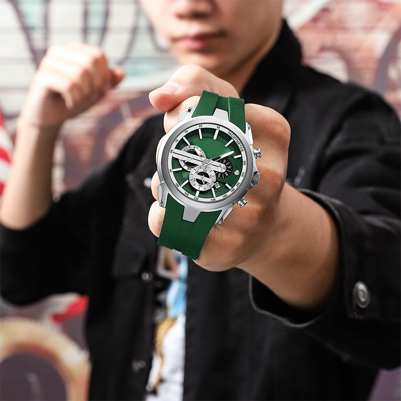 🎇⌚55 % de réduction + livraison gratuite 🔥 Montre étanche avec bracelet en silicone lumineux de style sportif