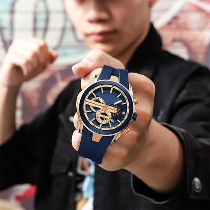 🎇⌚55 % de réduction + livraison gratuite 🔥 Montre étanche avec bracelet en silicone lumineux de style sportif