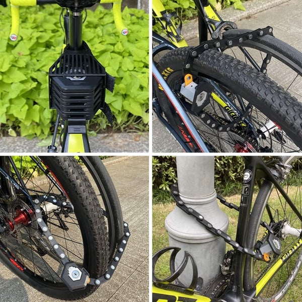 ✨60 % de réduction 🔥 Meilleure vente | Antivol pliable pour motos et vélos • Antivol et robuste 💪 Antirouille