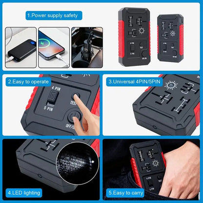 ✨🔌 52 % de réduction 🔥Testeur de relais USB-C pour relais à 4 ou 5 broches