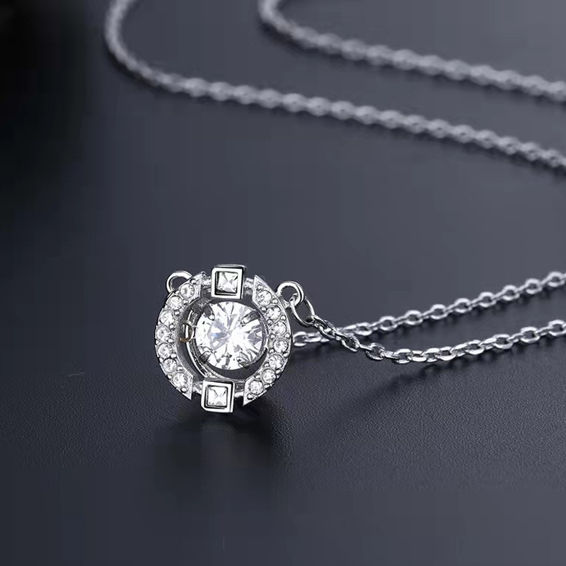 ⏳Limited-time 50% off⏰Sweatproof Plated Sparkling Dance Rhinestone Necklace💎📿