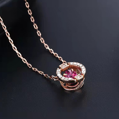 ⏳Limited-time 50% off⏰Sweatproof Plated Sparkling Dance Rhinestone Necklace💎📿
