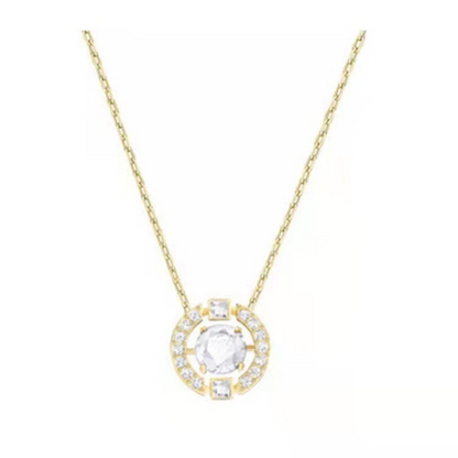 ⏳Limited-time 50% off⏰Sweatproof Plated Sparkling Dance Rhinestone Necklace💎📿