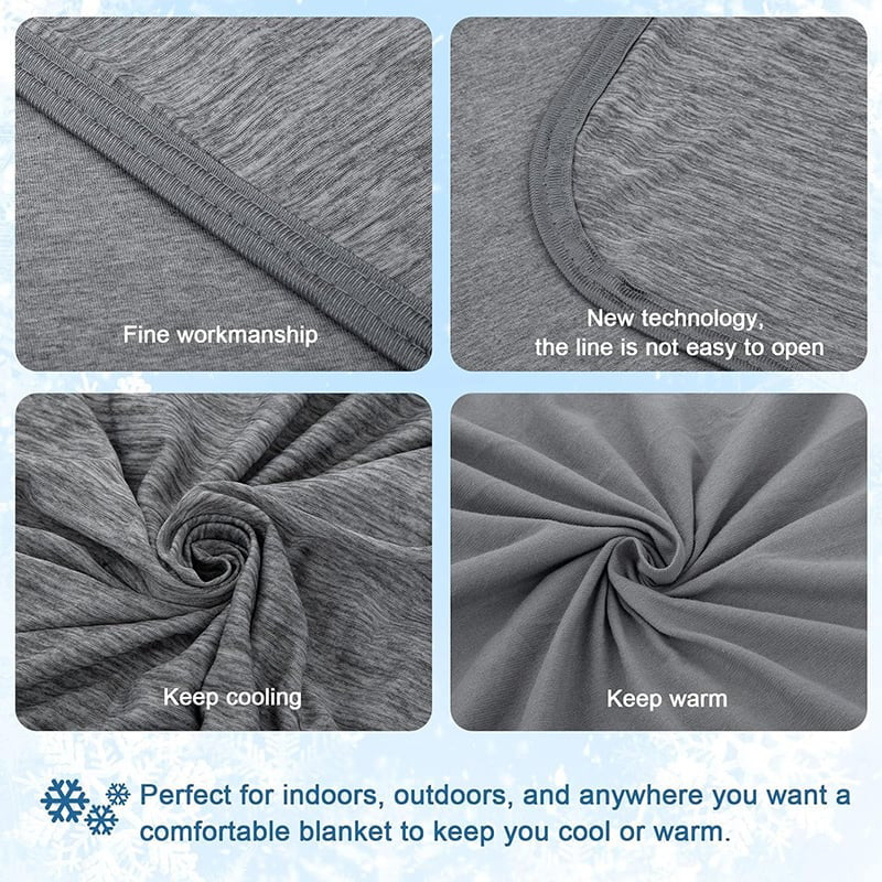 ✨❄️ 52 % de réduction 🔥 Couverture Rafraîchissante pour les Dormeurs Chauds
