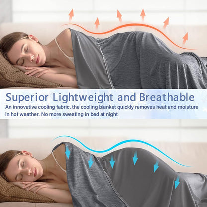 ✨❄️ 52 % de réduction 🔥 Couverture Rafraîchissante pour les Dormeurs Chauds
