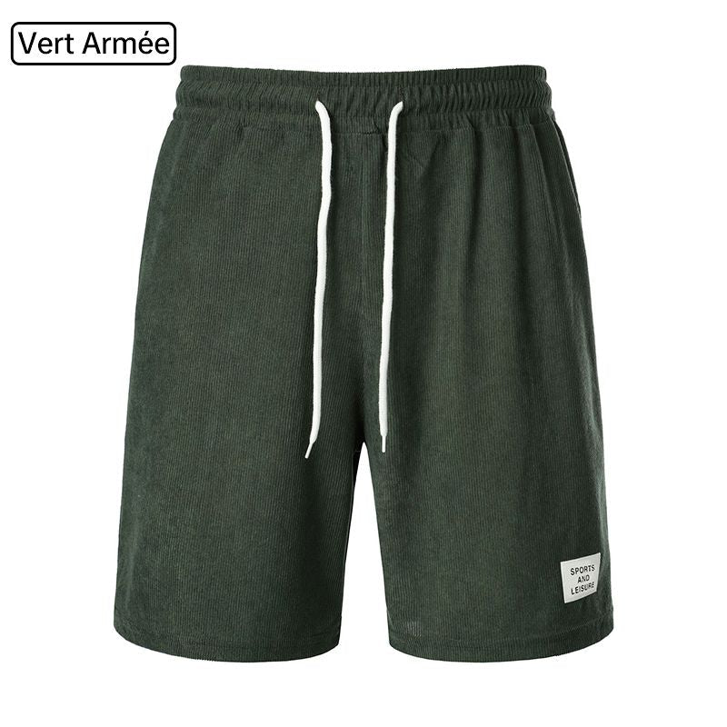 🩳🌬️ 51 % de réduction 🔥 Shorts Casual Simples et Respirants en Velours Côtelé pour Hommes