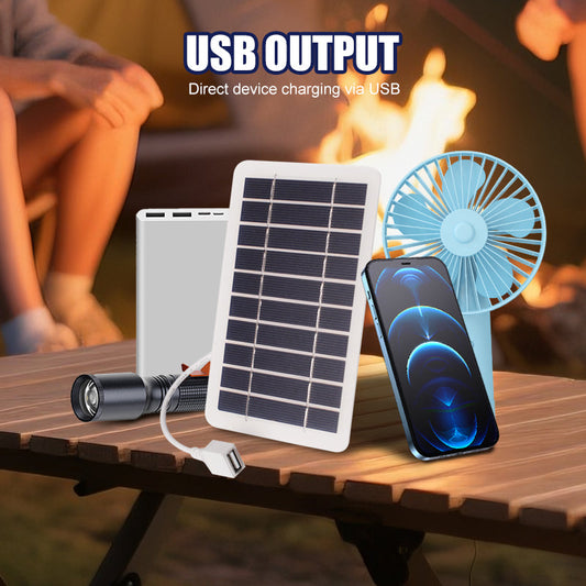 ☀️Panneau Solaire Flexible 2W 5V ✅ Sortie USB & Format Léger | Portable et Pratique ☀️ -50% AUJOURD’HUI 🔥