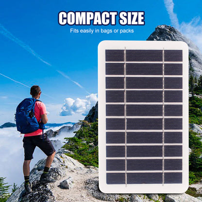 ☀️Panneau Solaire Flexible 2W 5V ✅ Sortie USB & Format Léger | Portable et Pratique ☀️ -50% AUJOURD’HUI 🔥