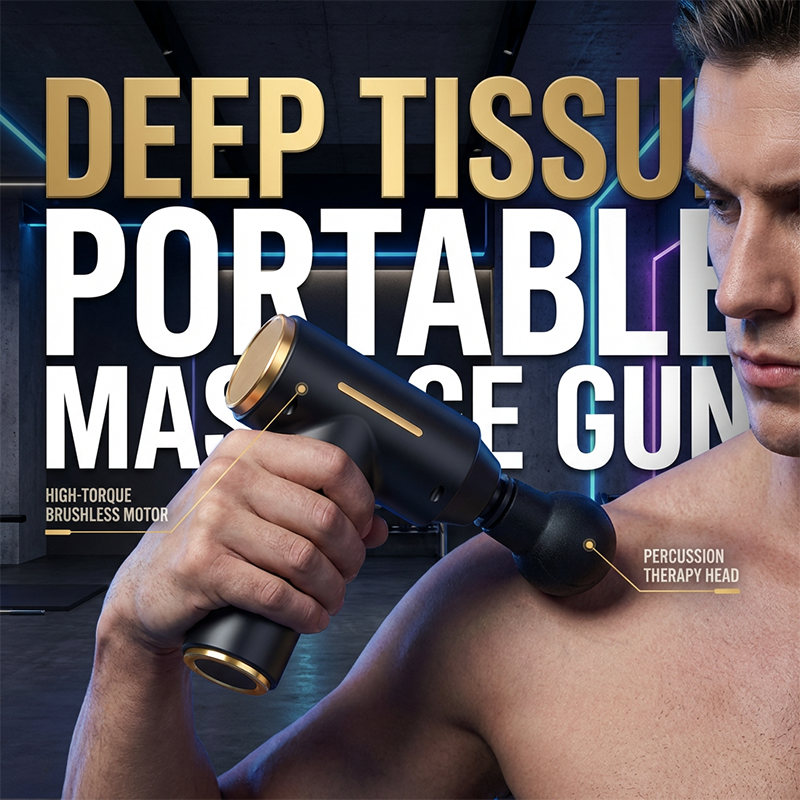 ✨💪52 % de réduction🔥Pistolet de massage des tissus profonds portable